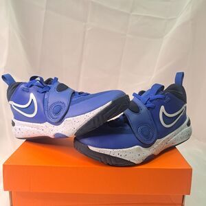 Nike DV8994-400 Youth Basketball Shoes Blue Unisex US Size 3Y